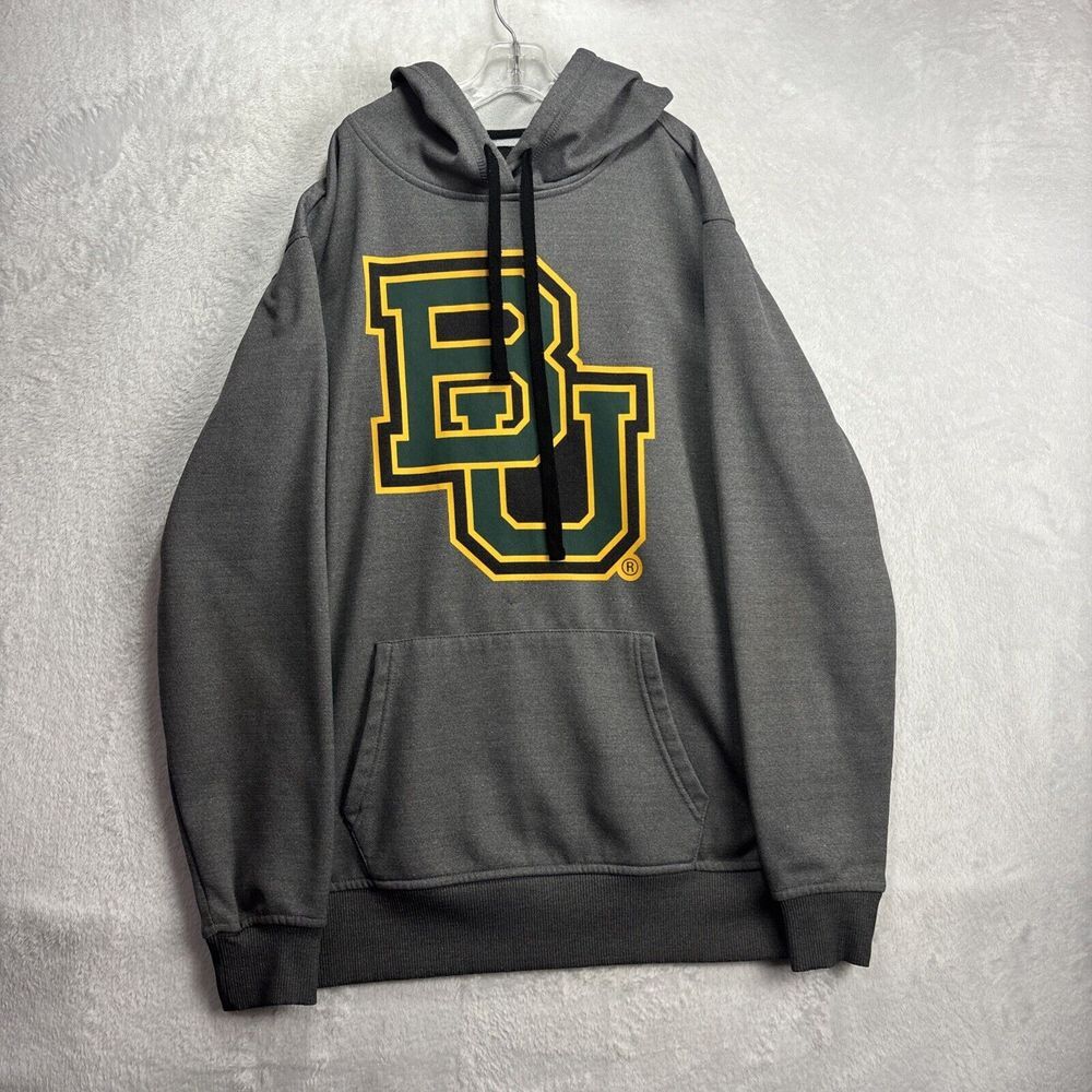 Baylor University Bears College Hoodie Sweatshirt Size Medium